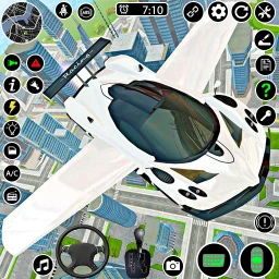 Symbol von Flying Car Game driving